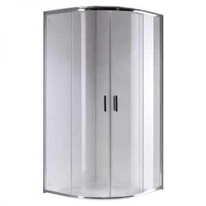 Cabina de dus Semirotunda KZ94D, Dimensiune 70x70cm, Culoare Crom