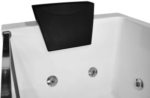 Cada de baie cu hidromasaj, 170x80cm, Culoare Alba - Img 5