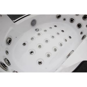 Cada de baie cu Hidromasaj Morena, Dimensiune 152x152, Culoare Alb - Img 2