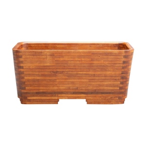Cada de baie freestanding din lemn, dimensiune 150X60X65CM - Img 5