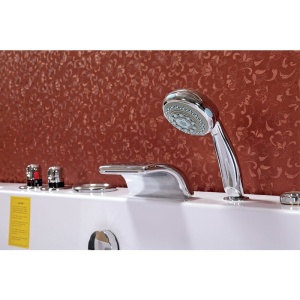 Cada de baie Levante 659H 180X90cm, Cu hidromasaj si pompa de incalzire, Culoare Alb - Img 3