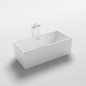 Cada de baie Santa 507C 170x75 , Culoare Alb , Deversor Cromat - Img 7