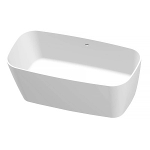 Cada free-standing Vayer Volans ,Dimensiune 151x72 cm , Culoare Alb