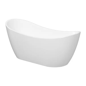Cada freestanding Cersanit Zen 182x71 cm alb lucios - Img 3