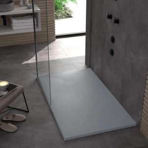 Cadita de du?? REA Magnum Gri, Dimensiuni 120x90 cm