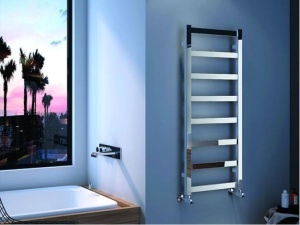 Calorifer de baie Portprosop 120x50cm, Cube Crom , Culoare Crom - Img 1