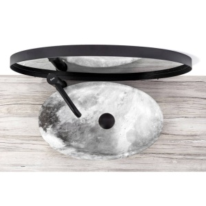 Chiuveta de blat REA ROXY C, Dimensiuni 49 x 31 x 13.5 cm, Forma Ovala, Ceramica sanitara, Alb - Img 6