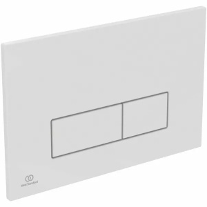 Clapeta de actionare alb mat Ideal Standard Prosys Oleas SmartFlush M2 - Img 1