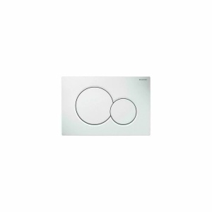 Clapeta de actionare PRO GEBERIT SIGMA 01,alb alpin - Img 1