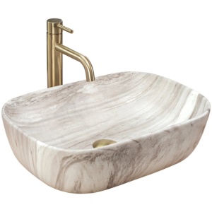 Lavoar de blat REA BELINDA ASH, Dimenisuni 46x33x13.5 cm - Img 1