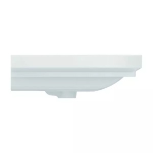 Lavoar pe mobilier Ideal Standard Atelier Calla alb lucios 87 cm cu orificiu baterie si preaplin - Img 3
