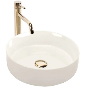 Lavoar pentru blat Rea Sami, Dimensiune 36cm, Culoare Ecru - Img 1