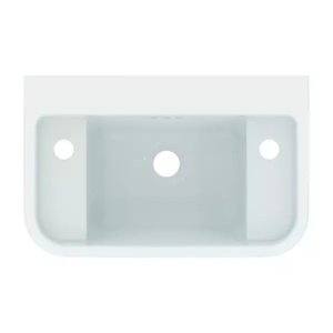 Lavoar suspendat Ideal Standard Atelier Calla alb lucios 50 cm cu 2 orificii baterie - Img 3