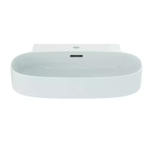 Lavoar suspendat Ideal Standard Atelier Linda-X 60 cm alb lucios cu orificiu baterie si preaplin - Img 2