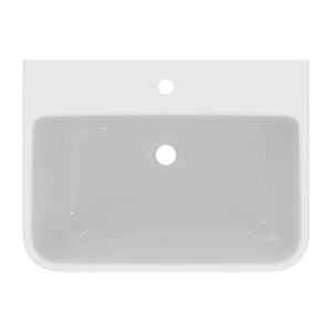 Lavoar suspendat Ideal Standard i.life B alb lucios 55 cm cu orificiu baterie - Img 2