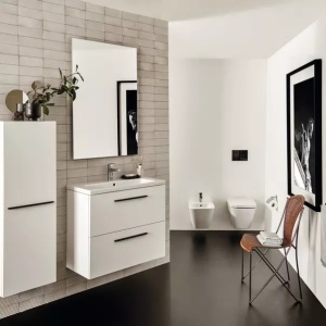 Lavoar suspendat Ideal Standard i.life B alb lucios 81 cm cu orificiu baterie si preaplin - Img 11
