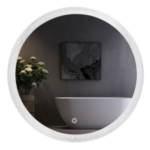 Oglind?? rotunda cu LED pentru baie 60cm YH-3563