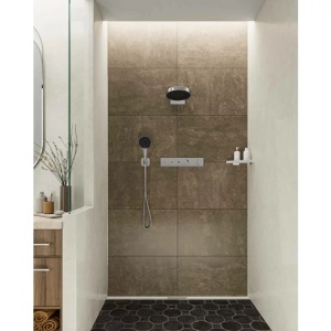 Para de dus Hansgrohe Rainfinity 130 alb mat 3 tipuri de jet - Img 2