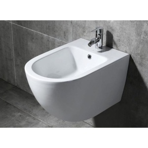 Set Bideu REA CARLO MINI Si Vas WC REA CARLO FLAT MINI RIMLESS, Montaj Suspendat, Ceramica Sanitara, Capac Soft-Close Inclus, Alb - Img 9