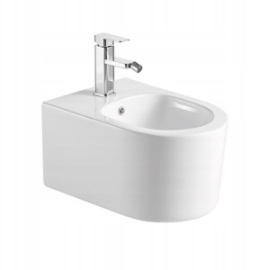 Set Bideu Si Vas WC PRO LORENTO, Montaj Suspendat, Ceramica Sanitara, Capac Slim Soft-Close Duroplast Inclus, Alb Lucios - Img 3