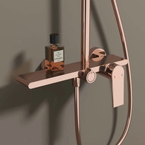 Set de dus AMANDA, Cu trei functii, Design Modern , Culoare Rose Gold - Img 3