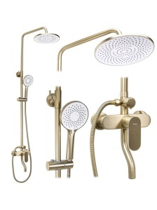 Set de dus aparent cu finisaj auriu REA DROP Brush Gold
