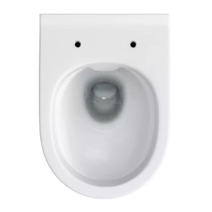 Set vas WC suspendat PRO CERSANIT ZEN 246 cu capac slim, softclose, alb - Img 2