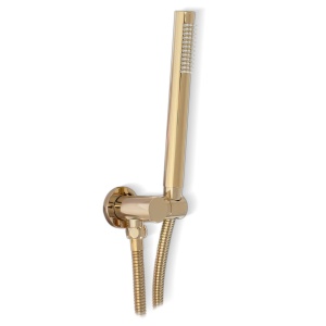 Baterie Dus REA LUNGO L. GOLD PLUS, Montaj Pe Perete, 2 Functii de Curgere, Finisaj Gold - Img 5