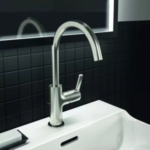 Baterie lavoar inalta Ideal Standard Atelier Joy cu ventil Pop-Up argintiu Silver Storm - Img 5