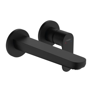 Baterie lavoar incastrata PRO HANSGROHE REBRIS S,negru mat