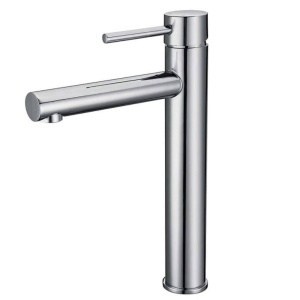 Baterie lavoar PRO HELIA High SILVER, Montaj pe chiuveta, inaltime 30 cm, finisaj Crom - Img 1