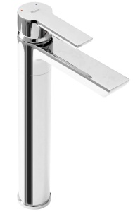 Baterie Lavoar REA ARGUS CHROME HIGH, Montaj Pe Blat, Capat Fix, Monocomanda, Inaltime 28.5 Cm, Culoare Crom, Finisaj Lucios - Img 5