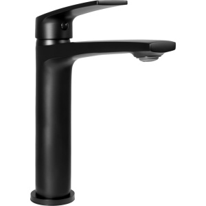 Baterie lavoar REA LUPPO, Inaltime 17cm, finisaj Negru mat - Img 1