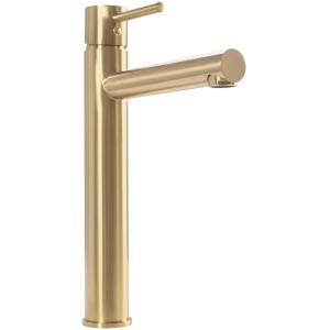 Baterie lavoar REA TESS Light GOLD Perlator, Inaltime 32cm, finisaj Auriu - Img 4