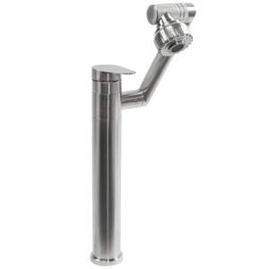 Baterie pentru baie Rea PACO Nickel Brush INOX High - Img 9
