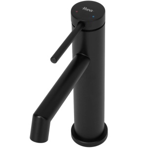 Baterie pentru lavoar Rea Foss BLACK negru low - Img 2