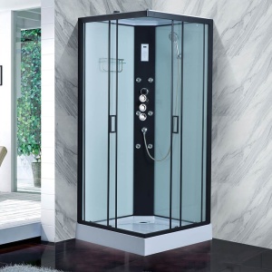 Cabina de dus cu hidromasaj MO-0547-9 , De colt, Dimensiuni 80X80X215 cm - Img 2