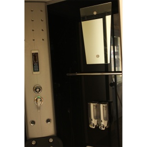 Cabina de dus cu hidromasaj si sauna, Dimensiune 120x80, Dreapta - Img 4