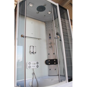 Cabina de dus cu hidromasaj si sauna WSH7106RWS, Dimensiuni 120x80 CM, Dreapta - Img 4