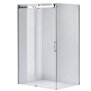 Cabina De Dus KZ202A Dreptunghiulara ,Dimensiune 100x90cm, Culoare Crom