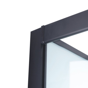 Cabina de dus LISA cu Hidromasaj, Dimensiune 80x80cm, Culoare Negru - Img 11