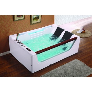 CAD?? DE BAIE CU HIDROMASAJ ??I ??NC??LZITOR IMPERIA 610H ALB?? 180x120 CM - Img 2