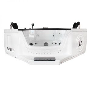 Cada de baie cu Hidromasaj Morena, Dimensiune 152x152, Culoare Alb