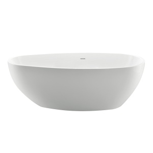 Cada de Baie Freestanding 170x85x58cm, Design Modern , Culoare Alb - Img 2