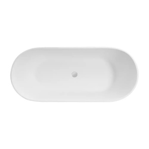 Cada De Baie Freestanding Besco Moya 170x72cm Culoare Alb Lucios - Img 3