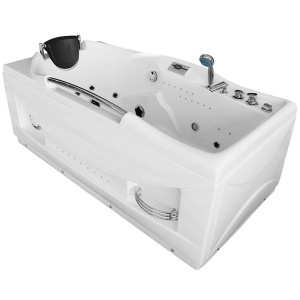 Cada de baie Spa cu hidromasaj MUS-1050 01 Montaj pe stanga, dimensiune 174x88x70cm - Img 1