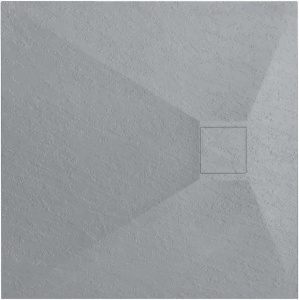 Cadita de du?? REA Magnum Gri, Dimensiuni 90x90 cm - Img 2
