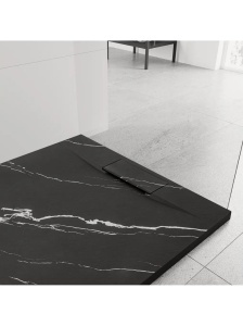 Cadita de dus 90x90 Bazalt CARRARA Black - Img 5