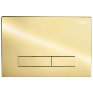 Cadru cu rezervor incastrat pentru WC, Clapeta de actionare inclusa H Light Auriu - Img 6