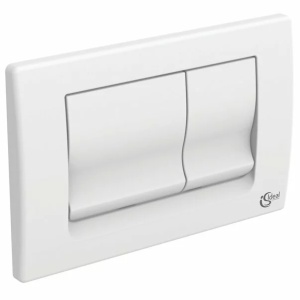 Clapeta de actionare dubla comanda Ideal Standard Solea M1 alb - Img 1